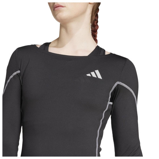 Adidas Γυναικεία μακρυμάνικη μπλούζα Adizero BTN Long Sleeve Tee